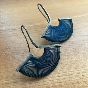 Sterling artisan earrings